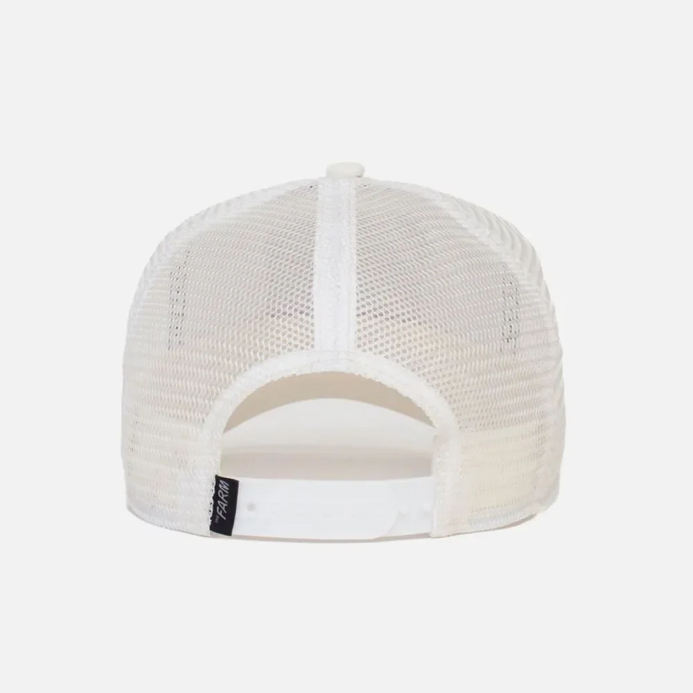 Goorin Bros White Tiger Trucker Hat White‎ OS NWT_5